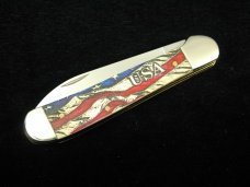 Case Vintage Flag Copperhead Vault Knife Wharncliffe 36031 USA Made 2021 6249W SS