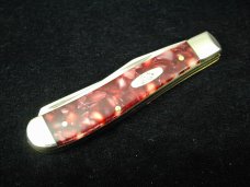 Case Smooth Cranberry Kirinite Mini Trapper Knife 13273 USA Made 2016 10207 SS