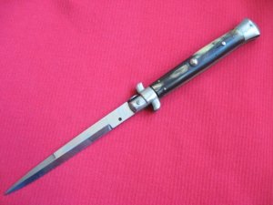 Vintage 1950's BV&F Italian Picklock Stiletto Switchblade Knife