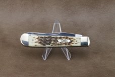 CASE XX 6254SS 2016 WHITE JIGGED BONE HANDLES