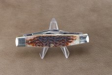 CASE XX 6375CV 1996 BONE HANDLES JUMBO STOCKMAN
