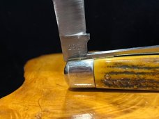 Schrade Walden 293 Trapper Stag Unused