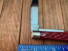 Robeson Shuredge by Queen Slim Trapper Strawberry Red Jigged Bone 1994