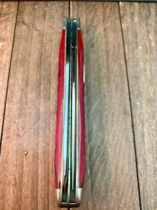 Robeson Shuredge by Queen Slim Trapper Strawberry Red Jigged Bone 1994