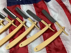 J A Henckels 7 Day Razor Set w/ Perfect Synthetic Handles in Orig box