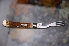 CASE XX 6354HBSS HOBO AMBER JIGGED BONE2011