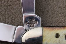 CASE XX 6.5220SS STAG HANDLE  PEANUT 2003