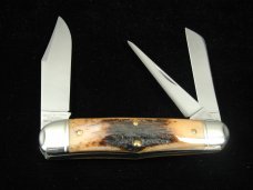 Great Eastern Cutlery Sambar Stag Stockyard Whittler Knife 1 Of 376 NIT 291319