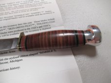 Marbles Expert Leather & Aluminum Pommel  Limited Edition