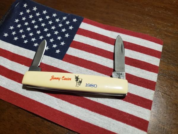 1980 Case XX 278 - Jimmy Carter Presidential Campaign Knife 