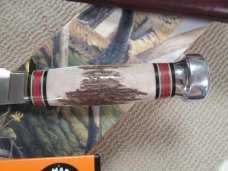 Marbles Plainsman Stag & Aluminum Pommel   