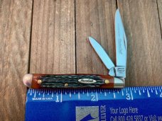 Robeson Mastercraft by Queen Peanut Carmel Italian Jigged Bone 