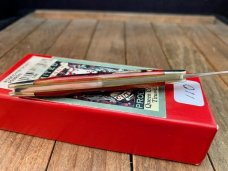 Robeson Mastercraft by Queen Tuxedo Pen Red Stag Bone 1 of 200 