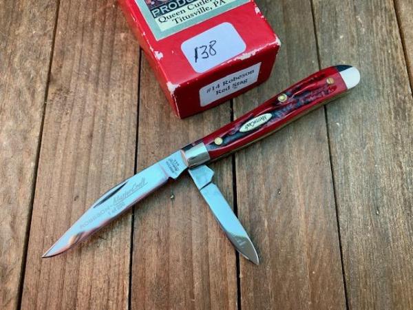 Robeson Mastercraft by Queen Peanut Red Stag Bone 1 of 200 