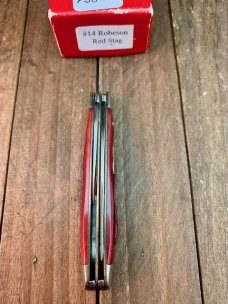 Robeson Mastercraft by Queen Peanut Red Stag Bone 1 of 200 