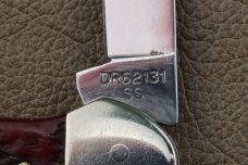 CASE XX 62131SS DARK RED BONE CANOE 1991