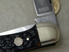 Boker Tree Brand Solingen Germany 2020 Delrin 2 Blade Folding Hunter Knife 