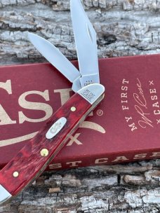 CASE XX ** 2024 MY FIRST CASE PEACH SEED OLD RED PEANUT