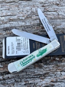 CASE XX ** SFO 2024 GATOR ST. PATRICK'S DAY SMOOTH BONE TRAPPER only 60 MADE