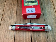 Robeson Mastercraft by Queen Fiddleback Whittler Red Carved Stag Bone 1 of 200 