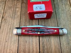 Robeson Mastercraft by Queen Fiddleback Whittler Red Carved Stag Bone 1 of 200 