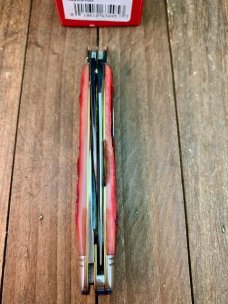 Robeson Mastercraft by Queen Stockman Red Carved Stag Bone 1 of 200 2009