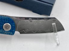 Mcusta MC-211D Petit VG-10 Core Damascus Black/Orange Micarta 2.75
