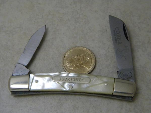 Buck Creek Solingen Germany "Cobra" Two Blade Congress Knife Buck Creek Solingen Germany "Cobra" Two Blade Congress Knife