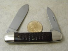 Case XX USA 5 Dot 62131 Bone Canoe Knife