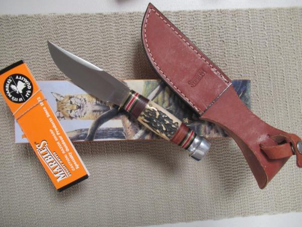 Marbles Fieldcraft Stag & Aluminum Pommel   
