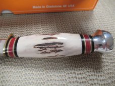 Marbles Plainsman Stag & Aluminum Pommel   