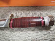 Marbles 7" Ideal Leather & Stag Pommel   