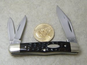 Case XX USA 3 Dot 6308 Bone Whittler Knife 