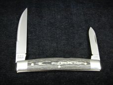 Great Eastern Cutlery Black Maple Richlite Congress Clerk Knife 130224 Wharncliffe 1095 Steel