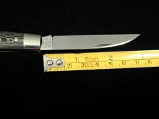 Great Eastern Cutlery Black Maple Richlite Congress Clerk Knife 130224 Wharncliffe 1095 Steel