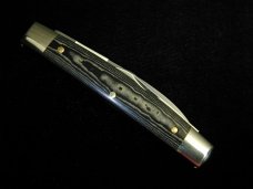 Great Eastern Cutlery Black Maple Richlite Congress Clerk Knife 130224 Wharncliffe 1095 Steel