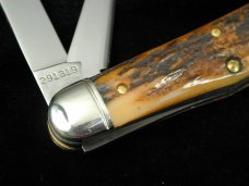 Great Eastern Cutlery Sambar Stag Stockyard Whittler Knife 1 Of 376 NIT 291319