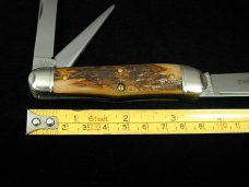 Great Eastern Cutlery Sambar Stag Stockyard Whittler Knife 1 Of 376 NIT 291319