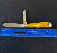 Great Eastern GEC Eureka Jack #92 Antique Goldenrod Bone Northfield UN-X-LD 922219