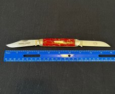 Great Eastern Cutlery GEC Tidioute #53 Cinnamon Sugar Acrylic Equal End Cuban Knife 1 Of 25 531212