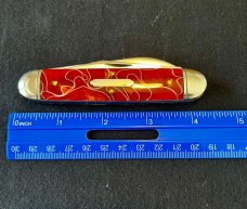 Great Eastern Cutlery GEC Tidioute #53 Cinnamon Sugar Acrylic Equal End Cuban Knife 1 Of 25 531212