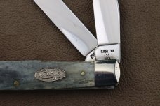 1989 B254 CASE XX TRAPPER GRAY BONE SCALES