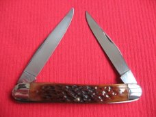 Vintage Italian Pickbone Knife GESCO Two Blade "K5 ITALY" Pick Bone - Old Stock!