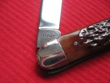 Vintage Italian Pickbone Knife GESCO Two Blade "K5 ITALY" Pick Bone - Old Stock!