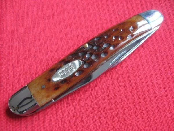 Vintage Italian Pickbone Knife GESCO Two Blade "K5 ITALY" Pick Bone - Old Stock!