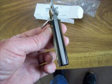 A. G. A. Campolin Dominus Lever Maltese Cross 6 Incher W/Brazilian Horn Handles  NIB