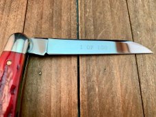 Robeson Shuredge by Queen Hawbaker Muskrat Red Carved Stag Bone 1 of 100 