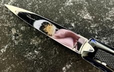 Rare Douris Chastel Le Superoto, Out The Front (OTF) Switchblade Knife Variation, France, Unused 