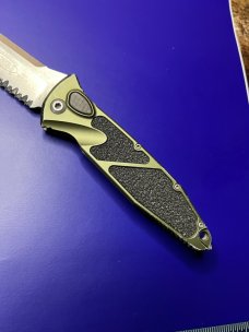 Microtech Socome Elite Auto Knife OD Green 