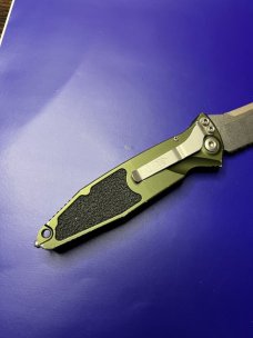 Microtech Socome Elite Auto Knife OD Green 